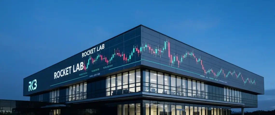 Rocket Lab Plunges 11% as Massive Volume Signals Distribution at Key Level